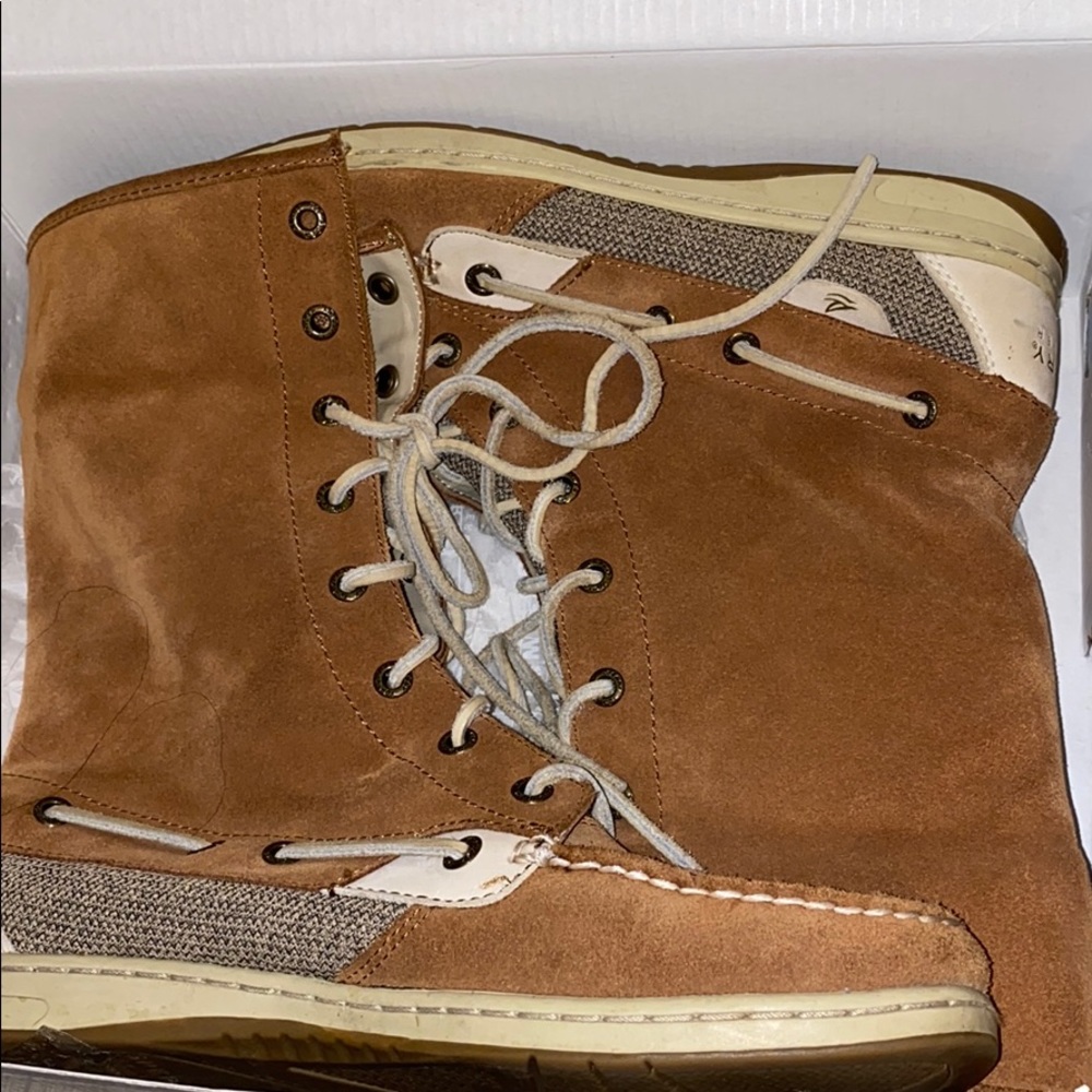 Sperry Boots Ladyfish barley suede